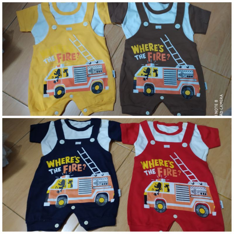 Baju jumper bayi model bengkel 3 - 9 bulan