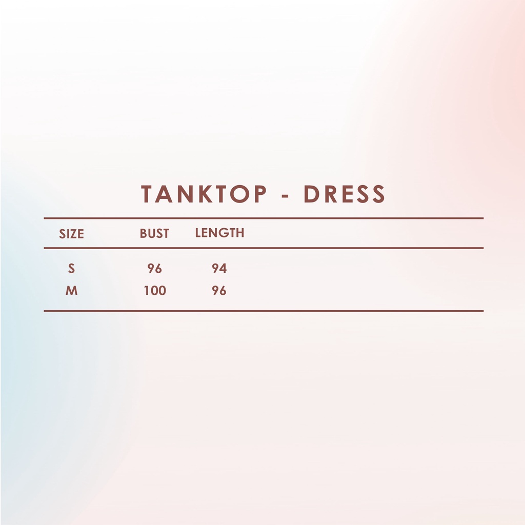 Cielyn - Tanktop Dress - Rayon Premium - Dress Wanita Dewasa Set