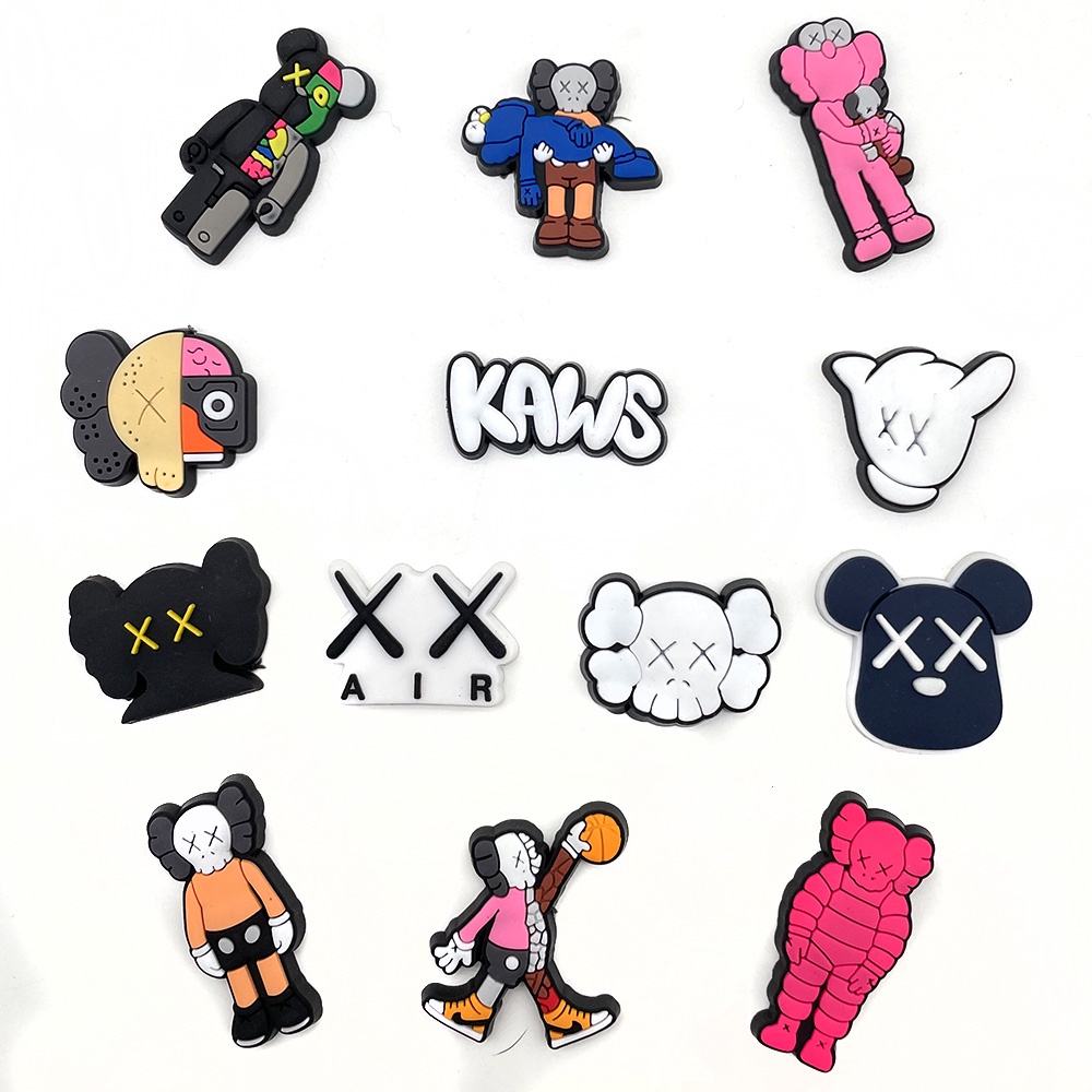 Kaws Gelang Charms Desain Crocs Untuk Hadiah Ulang Tahun