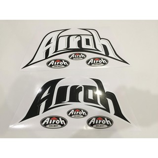 TURUN HARGA  sticker helm  airoh ll print warna pekat ll 