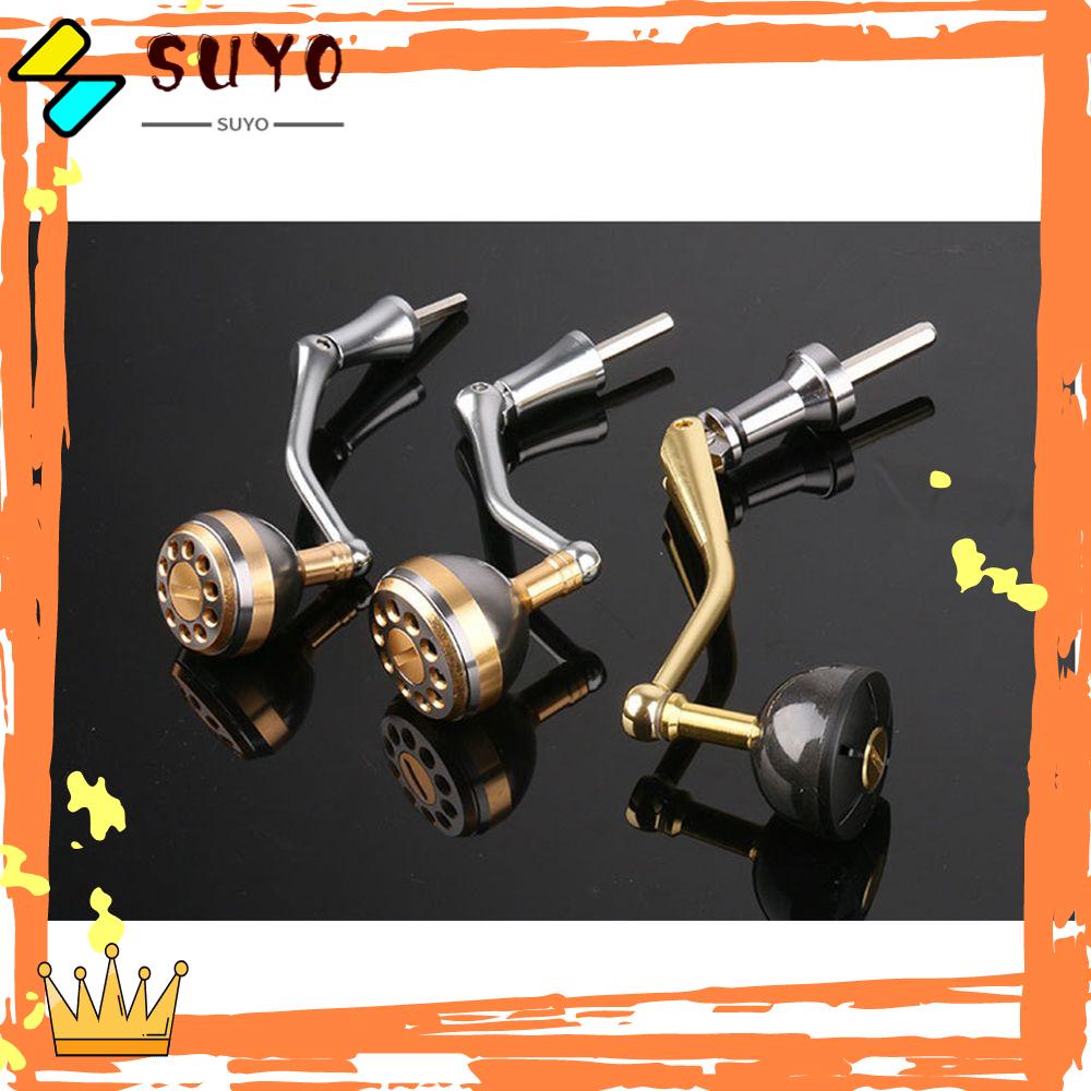 Suyo Grip reel Pancing Bahan Metal Alloy Karbon DIY