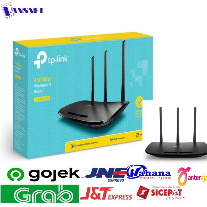 Wireless Router TPlink TL-WR940N 3 Antena / TP-LINk WR940N 450Mbps