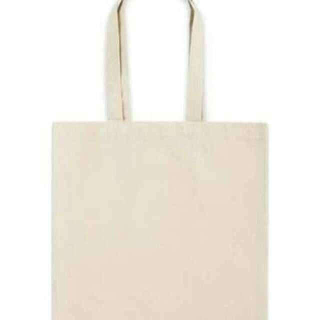 Totebag kanvas polos murah bukan blacu