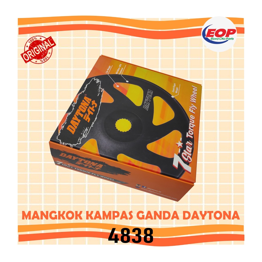 Terbaru!!! Mangkok Kampas Ganda Daytona - New Nmax - Aerox - Lexi  -  4838 Solusi Untuk Anti Gredek Motor Anda.