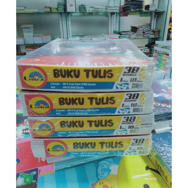 

Buku tulis central 38