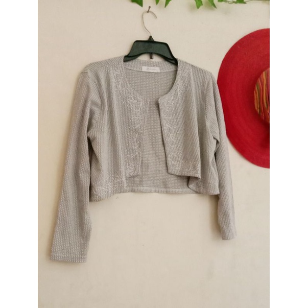 CARDYGAN OUTER BLING CROP