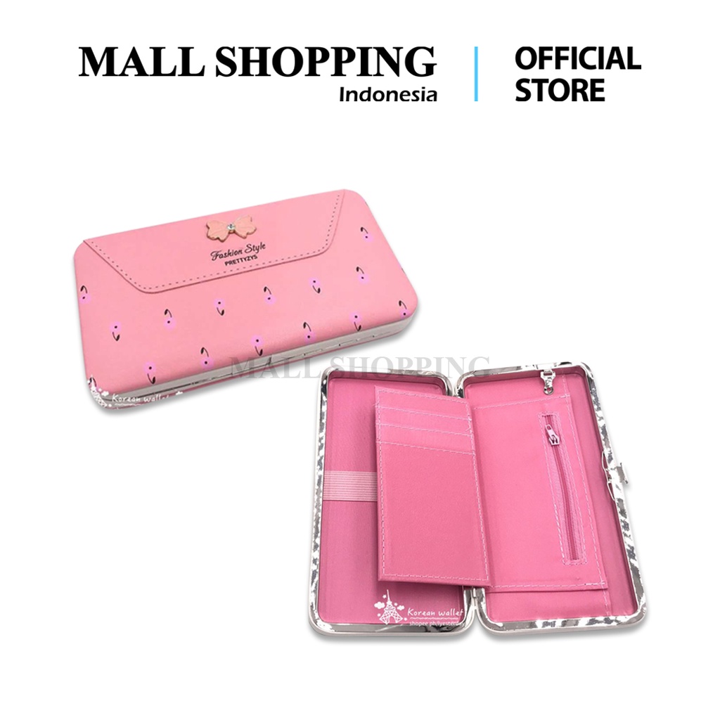 (COD) Dompet Wanita Ellieth Women Wallet Dompet Korean Fashion Style