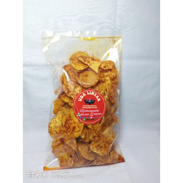 

Kerupuk Singkong Balado 200 gr