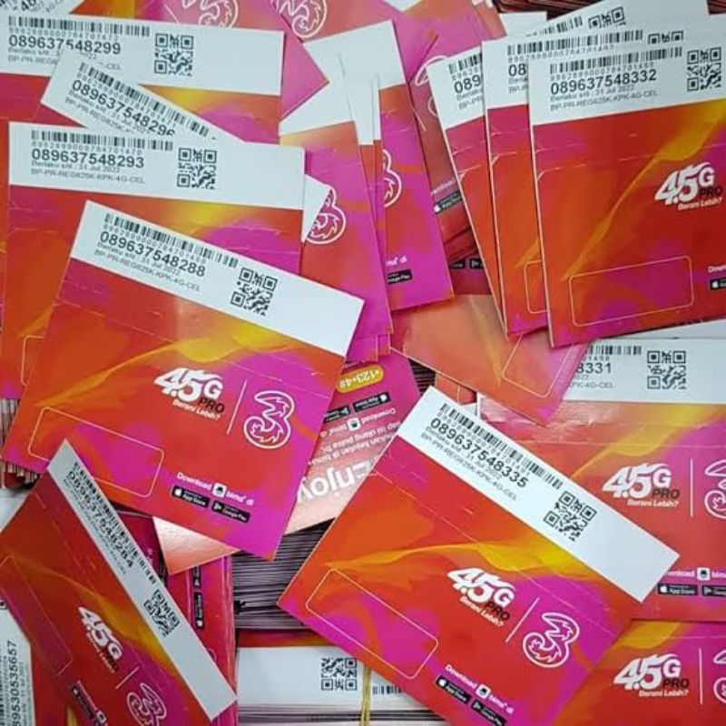 Kartu Perdana sakti viral Dari Tri ( 3 ) 35 GB selama 2bulan full kuota utama 24 Jam