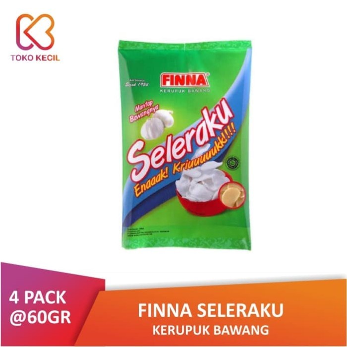 

vd201gf Pack Finna Kerupuk Seleraku Bawang (4 X 60Gr) Dscscv