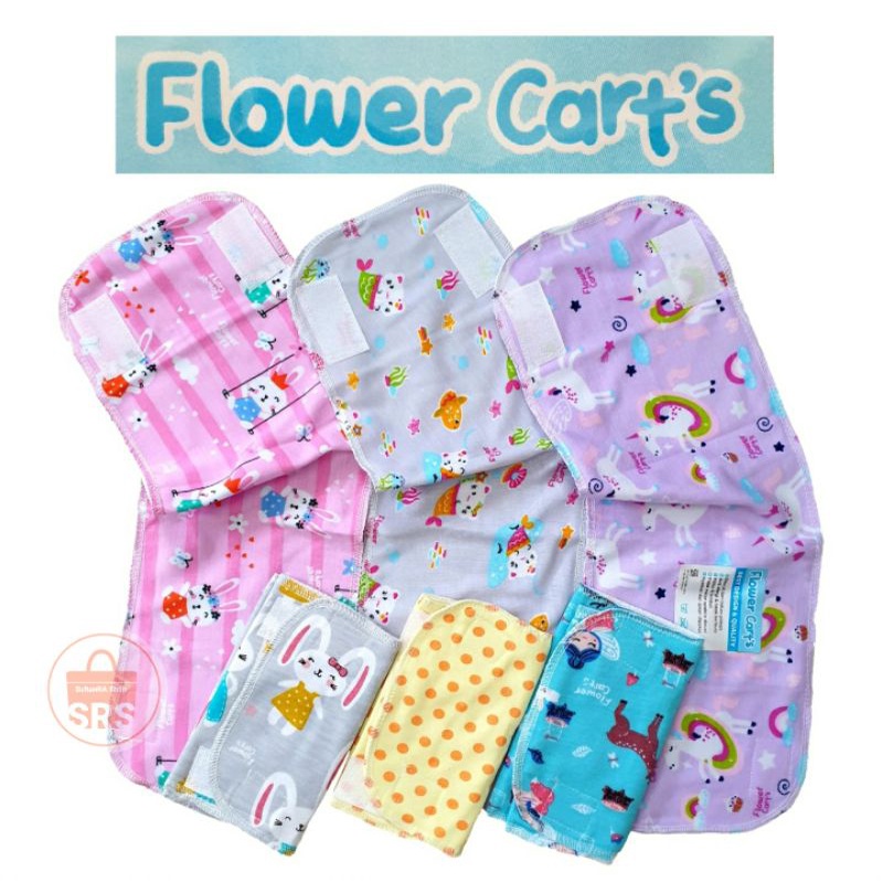 (3 pcs) Gurita bayi Instan | Gurita Rekat Flower Cart's | Perekat Baby Warna Print FC