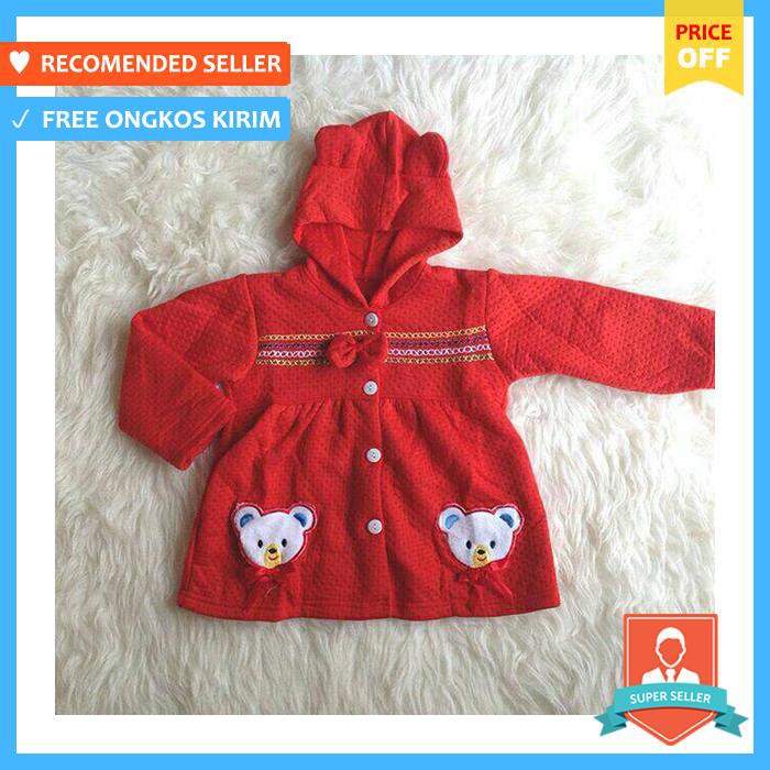Twin Bear Jacket / Jaket Anak / Jaket Bayi Perempuan - Baju & Sepatu Bayi