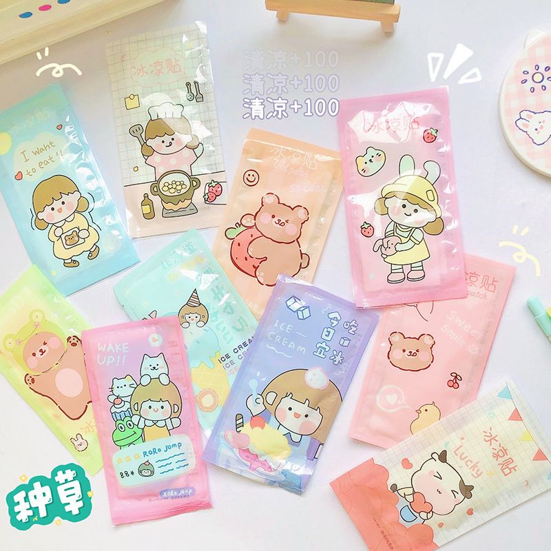 Plester kompres demam bayi anak cooling Patch demam isi 2 pcs