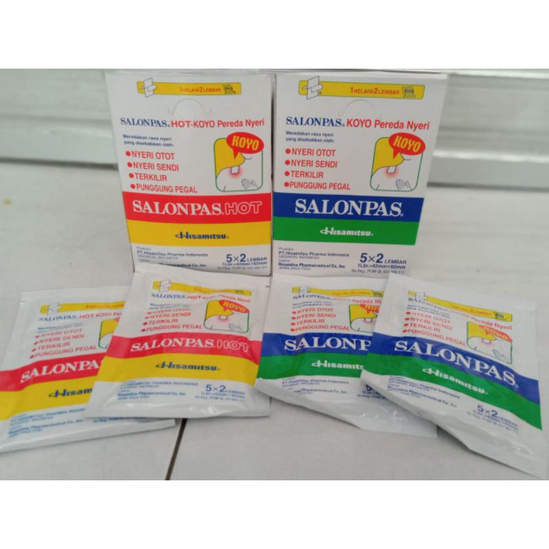 Koyo Salonpas /Salonpas Hijau/ Salonpas Biru/Salonpas Merah
