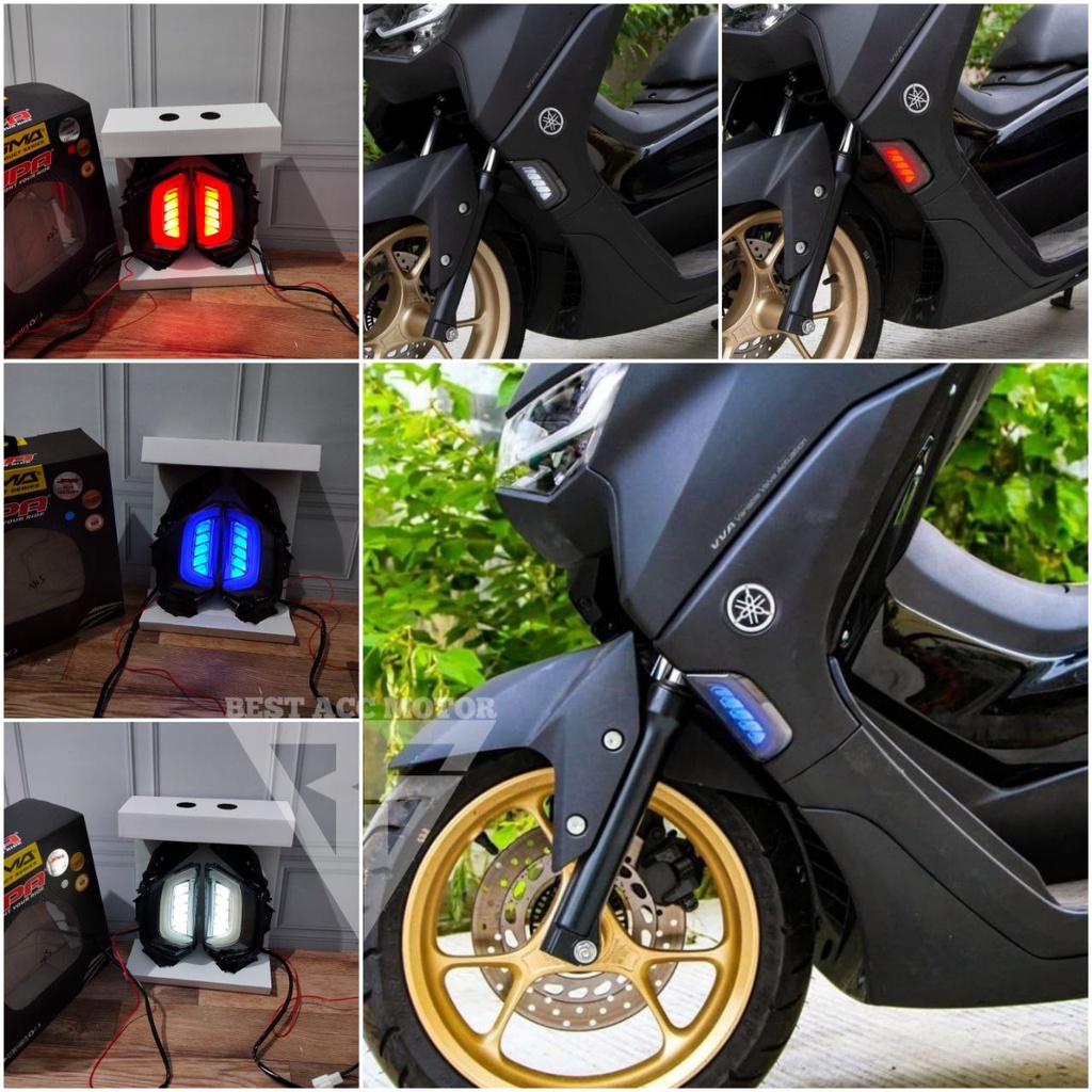 LAMPU SEN DEPAN NMAX NEW 2020 2021 2022 LAMPU SEIN JPA TIPE CYBER NEW NMAX