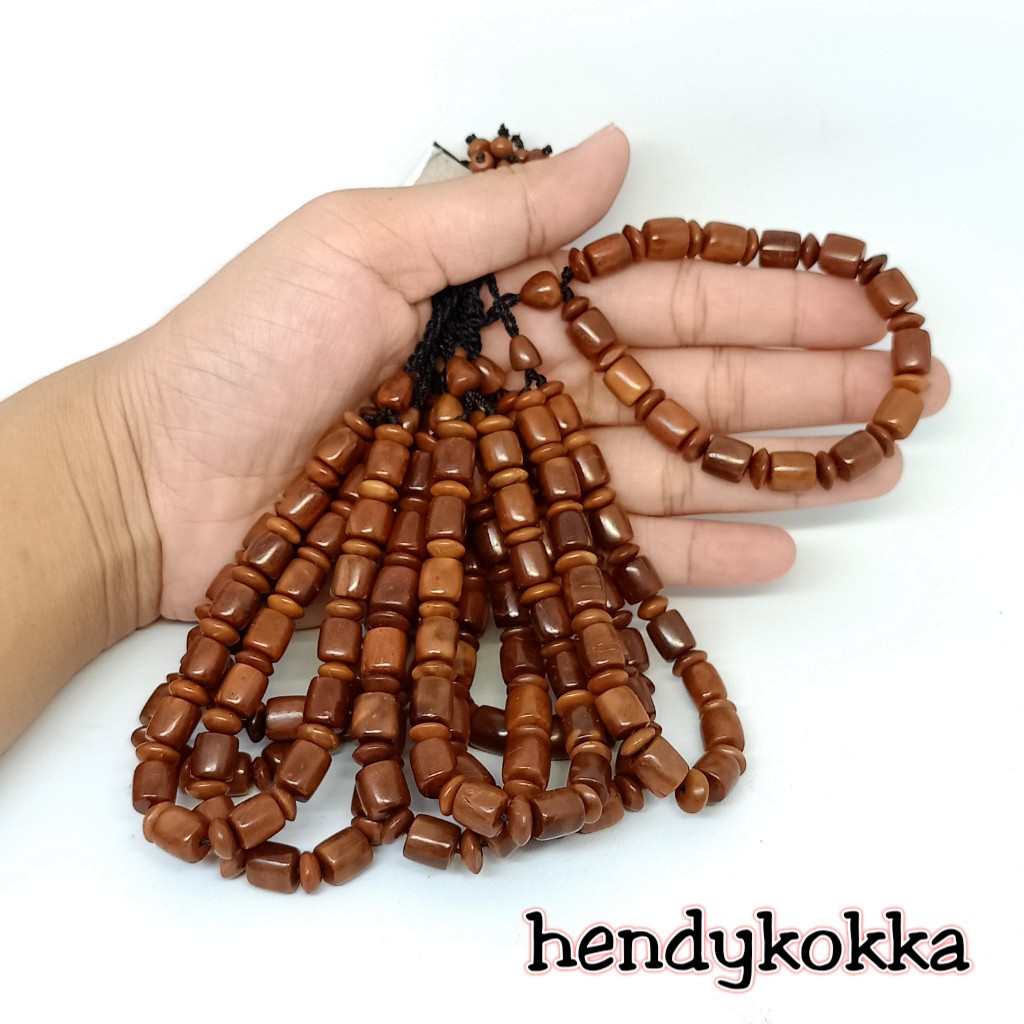 10 gelang kokka kaukah mardjan halat kima satu 8 mm coklat