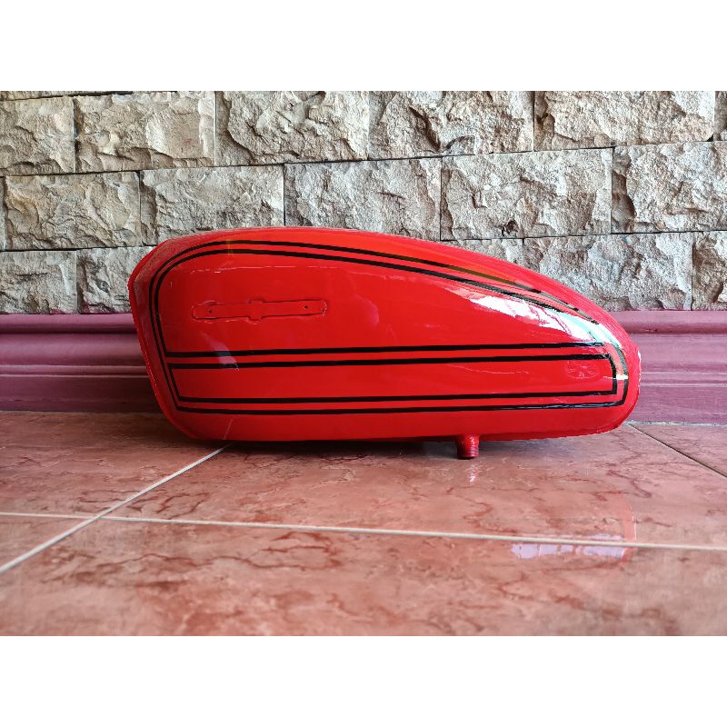 TANGKI TENGKI FULL PRES CB125 COPY SULTAN TANGKI CB PRESSS KUDUS CAT ISTIMEWA MERAH HITAM