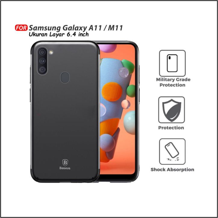 Soft Case Ultra Slim Base us Samsung Galaxy A11/M11 TPU Protection Wing