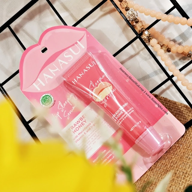 HANASUI LIP SLEEPING SERUM STRAWBERRY &amp; HONEY - 12GR