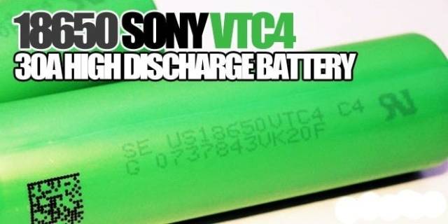 SONY VTC4 18650 2100mAh 30A Battery VTC 4 18650 AUTHENTIC BERGARANSI  cocok untuk mechanical device