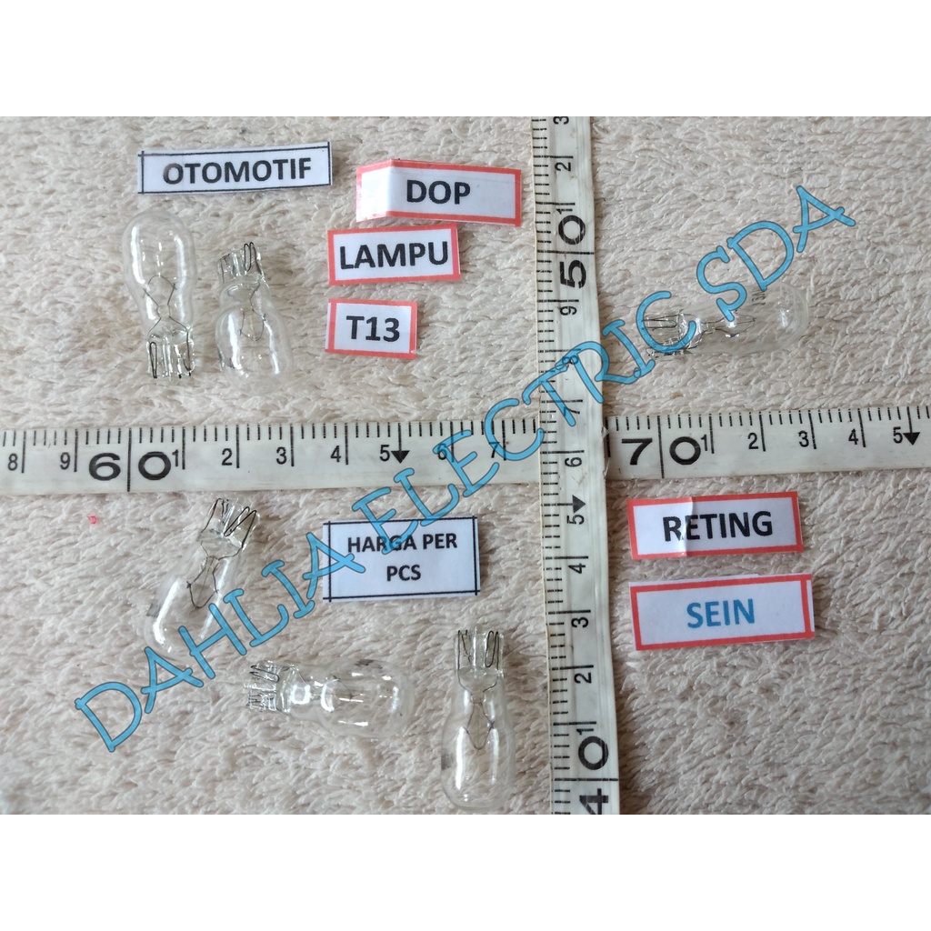 DOP LAMPU SEIN / RITTING T - 13 CLEAR