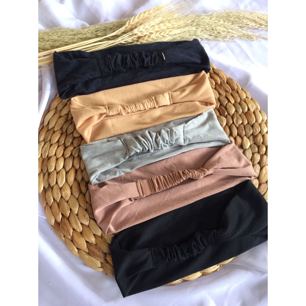 Headband Kain / Bandana Kain Polos / bando kain