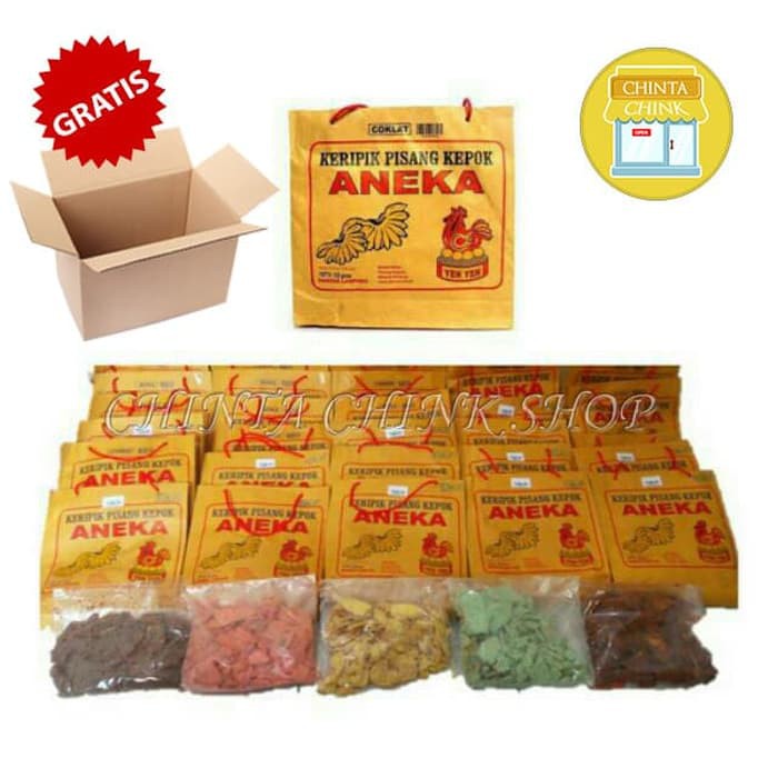 

Keripik Pisang Coklat Aneka YenYen Lampung Kemasan 225g ~ kp23