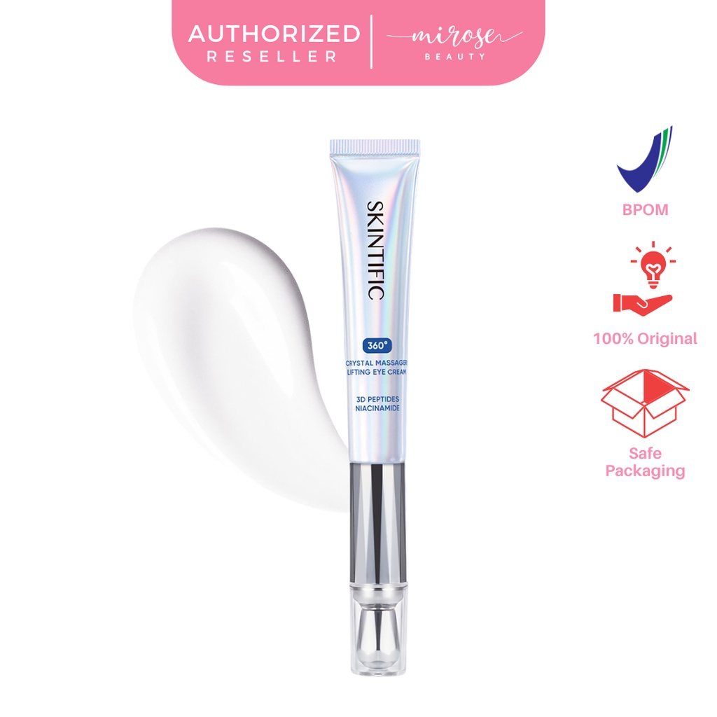 SKINTIFIC - 360 Crystal Massager Lifting Eye Cream