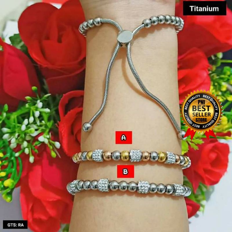 TITANIUM ASLI GELANG TANGAN XUPING TERBARU MOTIF KEREN