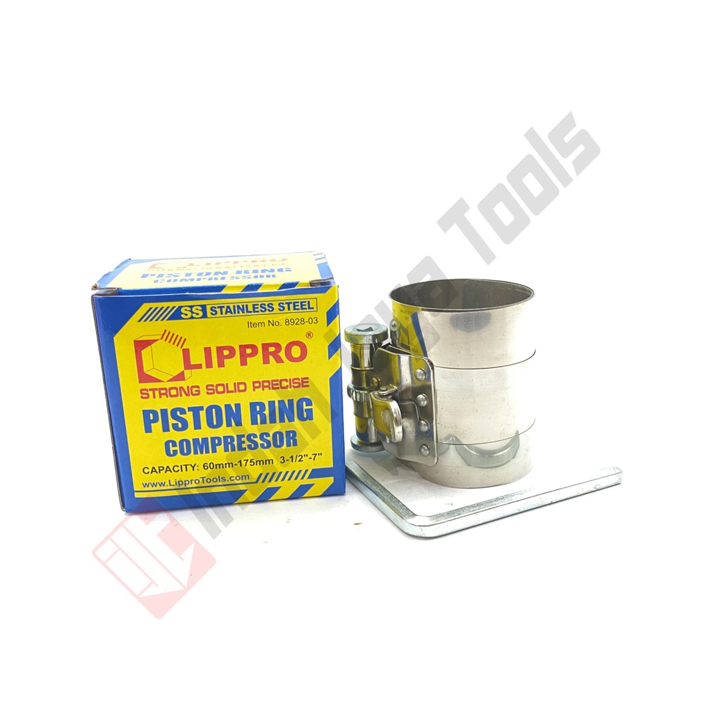 LIPPRO Piston Ring Compressor 3 4 Inch -  Alat Buka Press Piston Seher