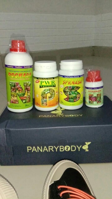 Paket Pupuk Pelebat Perangsang Buah Organik/powernutrition Hormonik Supernasa/ Agen Pusat