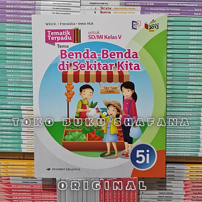 PAKET TEMATIK TERPADU 5F-5I KELAS 5 SD SEMESTER 2 ERLANGGA KURIKULUM 2013 REVISI