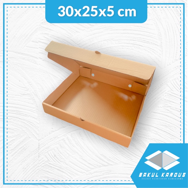 kardus packing kardus pizza box hampers 30x25x5 cm-1