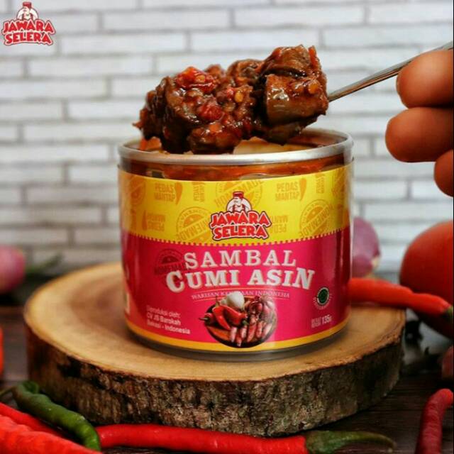 

Sambal Jawara Selera (Cumi Asin)