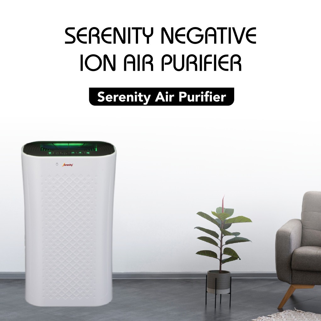 Serenity Negative ION Air Purifier AP-8000 - Pembersih Udara