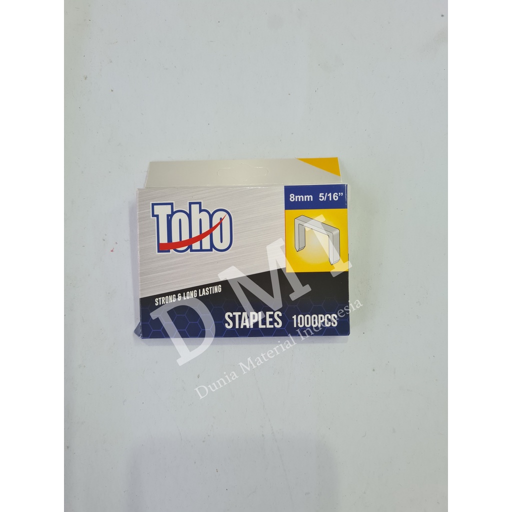 

Isi Staples Tembak TOHO 8mm | Refill Staple Gun Tacker | Air Stapler