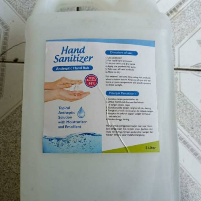 

Handsanitizer cair (gojek only)