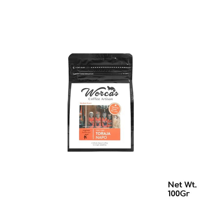 

Kopi Arabica Toraja Napo 100 Gram Medium Roast (Biji/Bubuk) - kkp2360