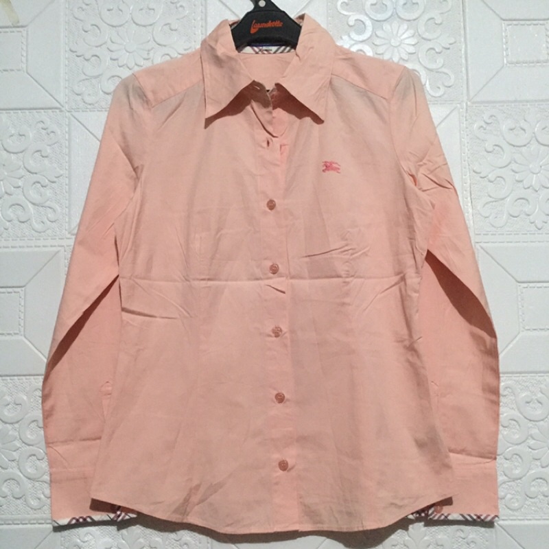 burberry original shirt kemeja atasan top branded preloved