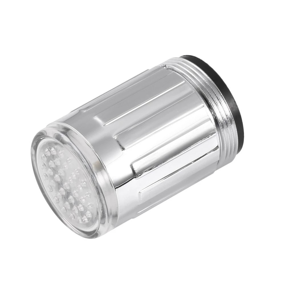 Keran Air Dengan Lampu Led Sensor Suhu Dapat Berubah Warna Untuk Dapur / Kamar Mandi