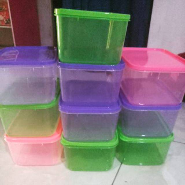 Kotak penyimpanan makanan food box warna isi 12