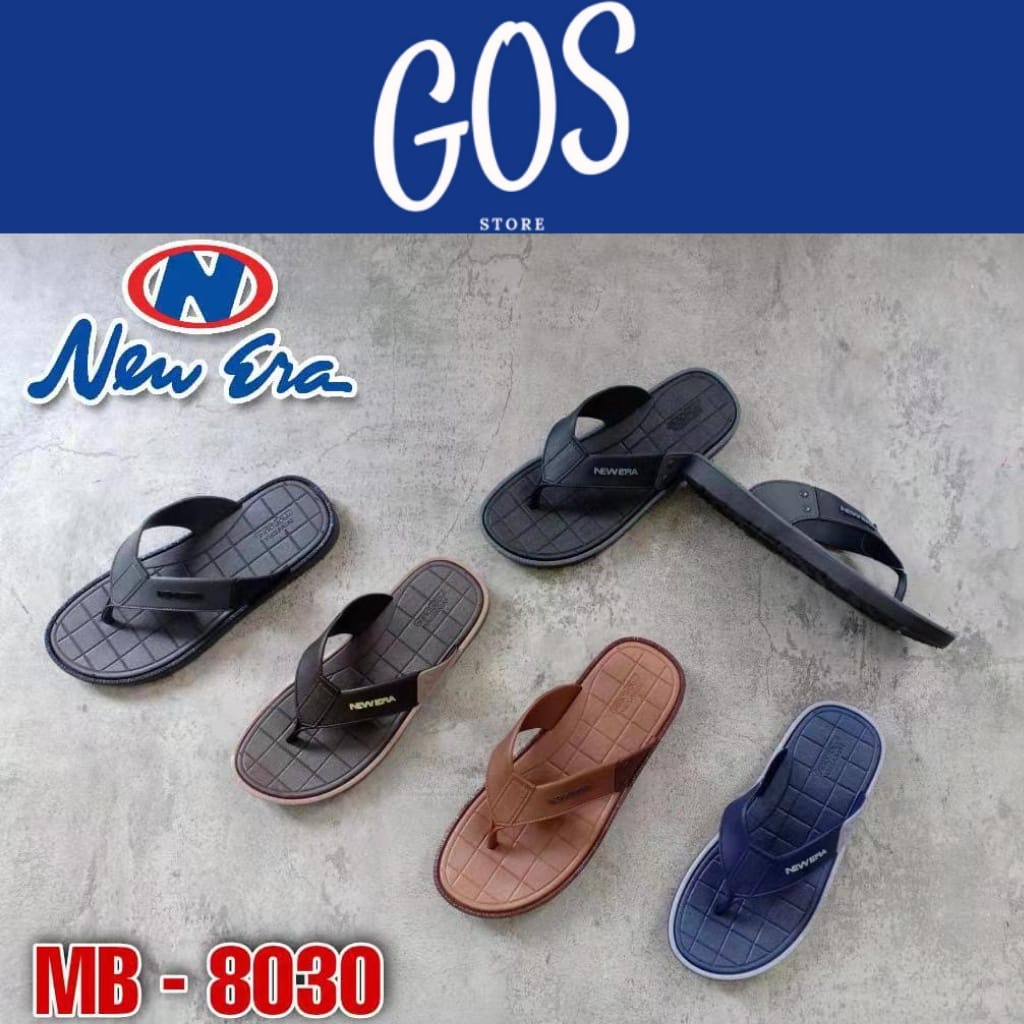 gos NEW ERA MB 8030 SANDAL JEPIT PRIA Sandal Karet Pria Distro Casual Sandal Pria Keren Terbaru