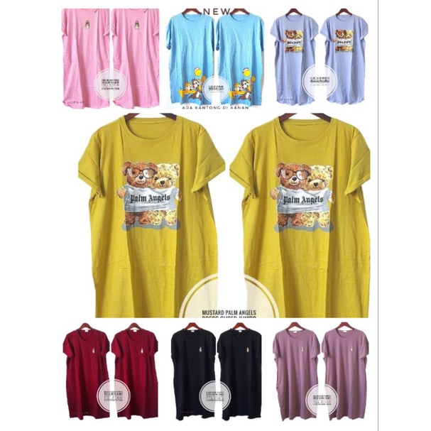 Daster Kaos Combed Super Jumbo Ld 130