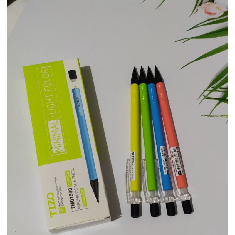 

(DAPAT 12PC) Pensil Mekanik Otomatis 0.5mm TM-1500
