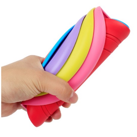 FRISBEE SILIKON RUBBER TERBANG DOG TOYS PET MAINAN HEWAN PIRING