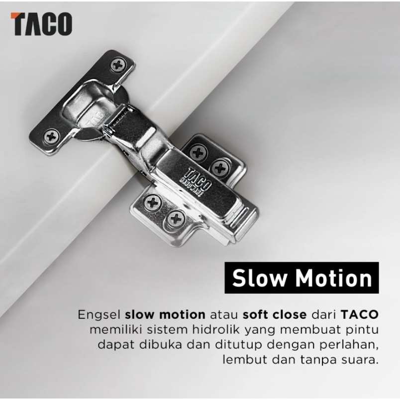 ET 01 ENGSEL SENDOK TACO SLOWMOTION - LURUS, 1/2 BENGKOK, FULL BENGKOK