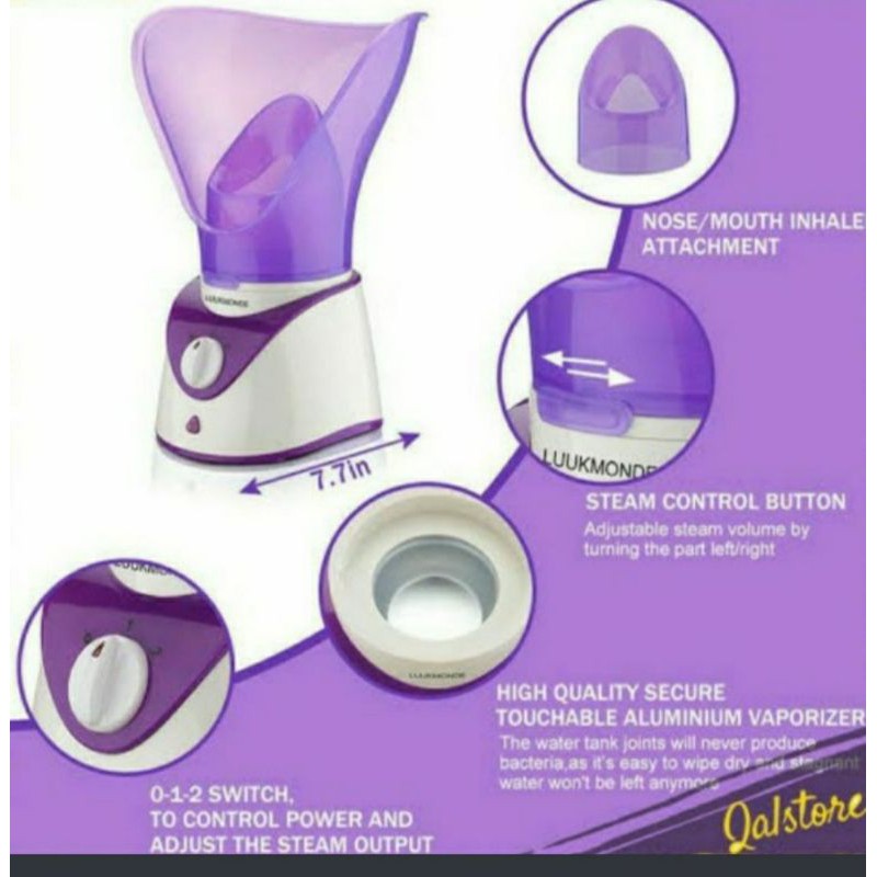Steamer Wajah Uap Vapozone facial portable Alat Vapozone hot facial