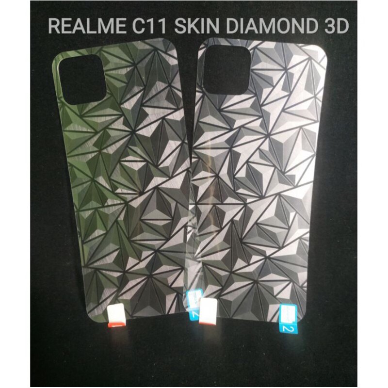 Skin Diamond 3D Realme 2 Pro 3 3Pro 5 5i 5 Pro 6 6 Pro 7 7i 7 Pro Garskin Diamond 3D