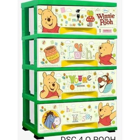 Laci Lemari Napolly 4 Susun Polos Dsc-4Q (Gambar Karakter)