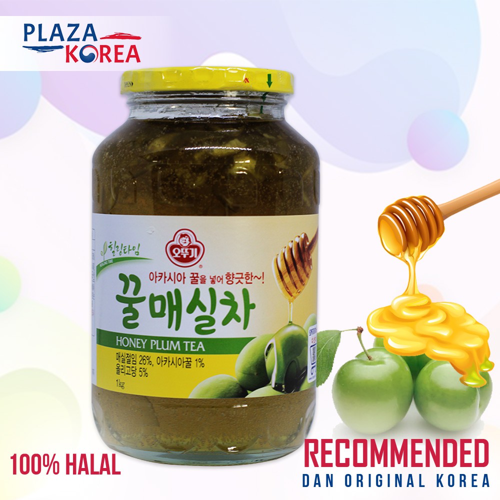 

OTTOGI HONEY PLUM TEA 1kg / MINUMAN RASA BUAH PLUM + MADU